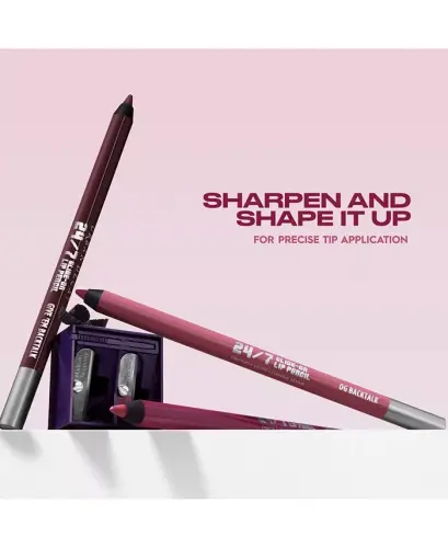Vice Glide-On Lip Liner Pencil, Full Size - Luv Ya Backtalk (Medium Warm Mauve) - 4