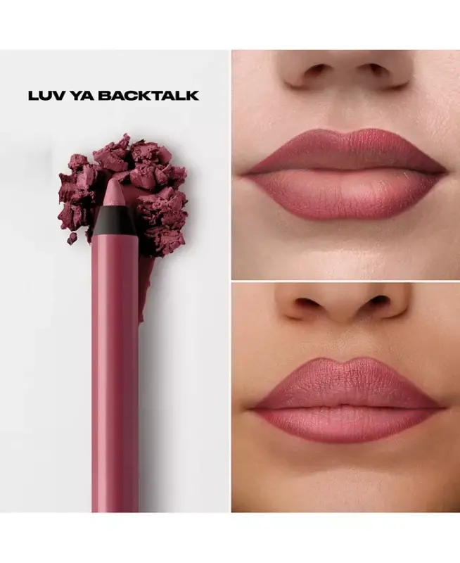 Vice Glide-On Lip Liner Pencil, Full Size - Luv Ya Backtalk (Medium Warm Mauve) - 13