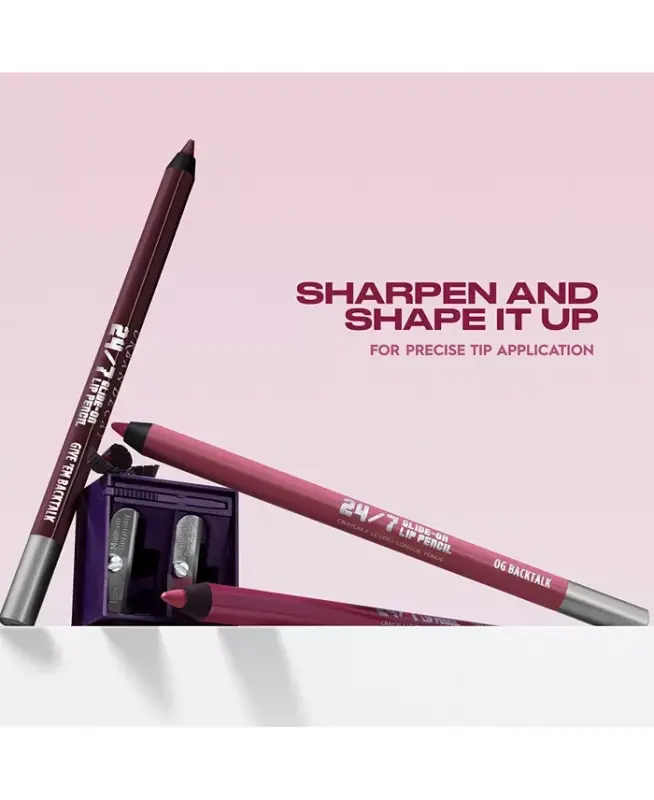 Vice Glide-On Lip Liner Pencil, Full Size - Luv Ya Backtalk (Medium Warm Mauve) - 14