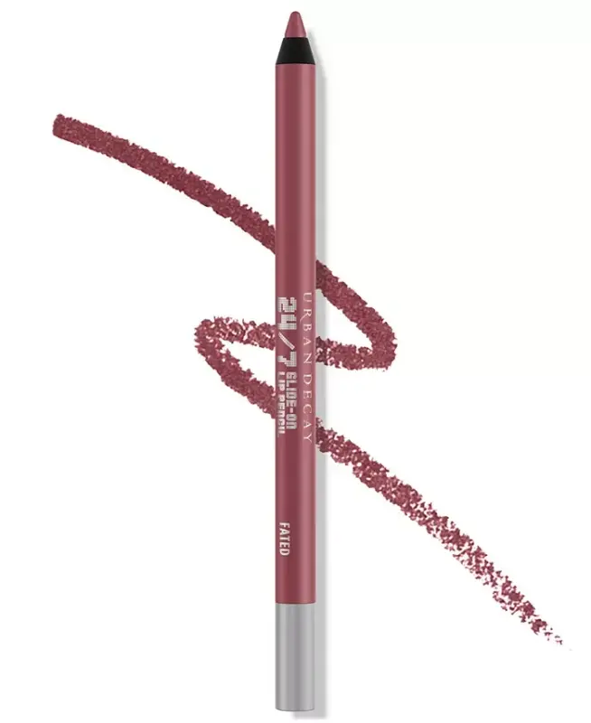 Vice Glide-On Lip Liner Pencil, Full Size - Warm Rose Nude - 1