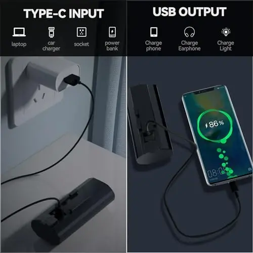 VICTAGEN Bike Lights Front and Rear - High Brightness 8500lm Rechargeable Bicycle Lights Set for Night Riding - Long Runtime Safety Lights for Cycling on Roads and Mountains - 6