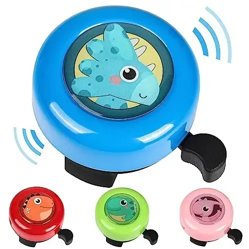 VICTGOAL Bike Bell for Kids with Loud Clear Sound, Bicycle Bell Scooter Bike Horn Ringtone Alert Cute Cycling for Toddler Children Boys Girls - 1