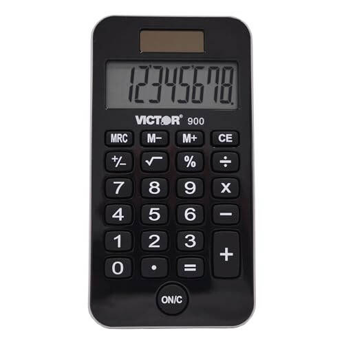 Victor 900 Handheld Calculator, Black, 0.3