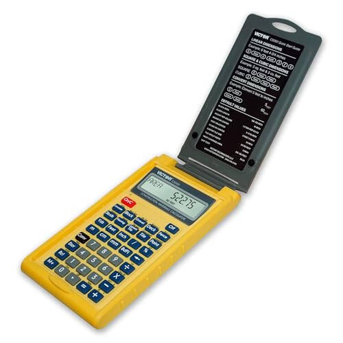 Victor C5000 Construction Materials Calculator with Protective Case - 2