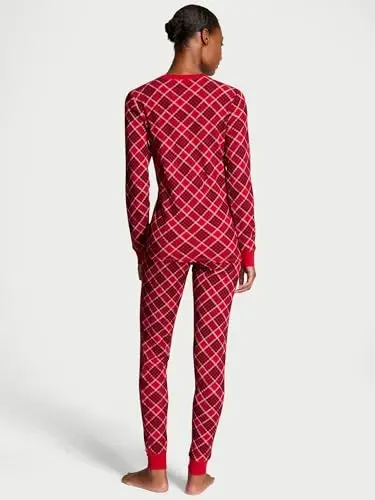Victoria's Secret Thermal Pajama Set, Long Sleeve Shirt and Pants, Sleepwear for Women (XS-XXL) - VICTORIA'S SECRET (1)