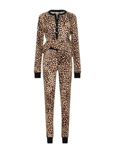 Victoria's Secret Thermal Pajama Set, Long Sleeve Shirt and Pants, Sleepwear for Women (XS-XXL) - 1