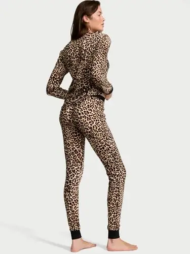 Victoria's Secret Thermal Pajama Set, Long Sleeve Shirt and Pants, Sleepwear for Women (XS-XXL) - 3