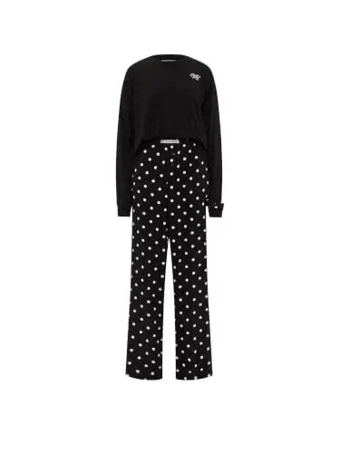 Victoria's Secret Women's Tee Pajama Set, Short Sleeve T-Shirt & Flannel Pants - Victoria's Secret