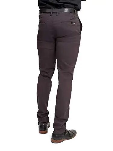 VICTORIOUS Men's Basic Casual Slim Fit Stretch Chino Pants - VICTORIOUS (1)
