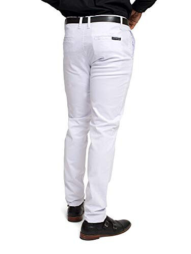 VICTORIOUS Men's Basic Casual Slim Fit Stretch Chino Pants - 2