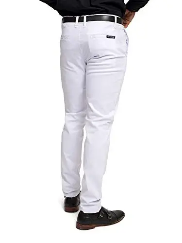 VICTORIOUS Men's Basic Casual Slim Fit Stretch Chino Pants - VICTORIOUS (1)
