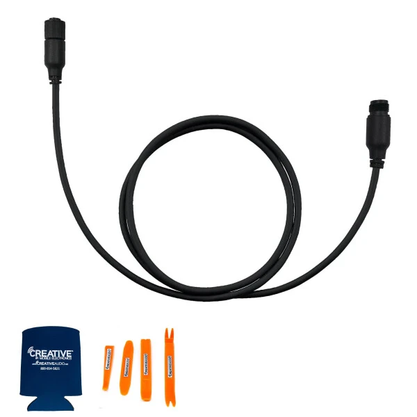 Видеорегистратор Kenwood STZ-RF200WD Motorsports HD с GPS и камерой заднего вида с удлинительным кабелем Kenwood STZ-RFCC300 9 футов (3 м) - 6