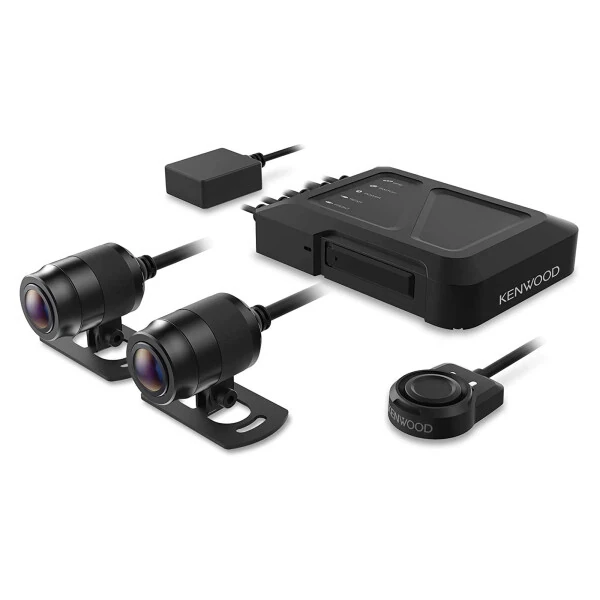 Видеорегистратор Kenwood STZ-RF200WD Motorsports HD с GPS и камерой заднего вида с удлинительным кабелем Kenwood STZ-RFCC300 9 футов (3 м) - 2