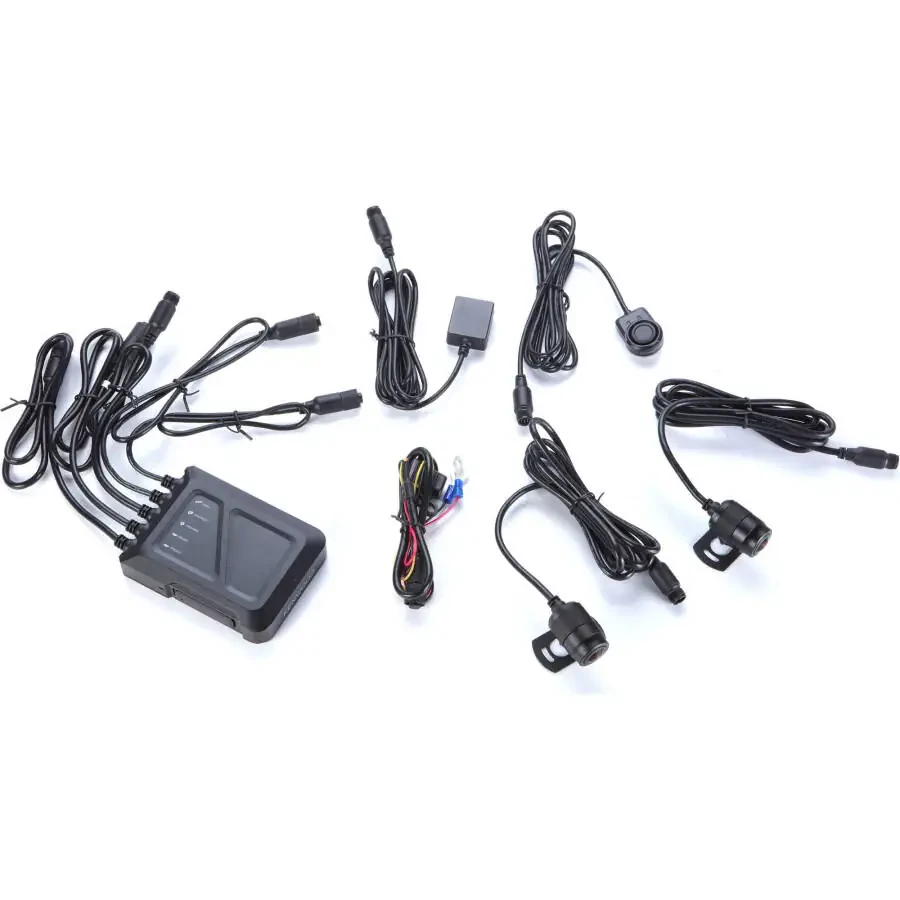 Видеорегистратор Kenwood STZ-RF200WD Motorsports HD с GPS и камерой заднего вида с удлинительным кабелем Kenwood STZ-RFCC300 9 футов (3 м) - 5