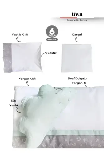 Viego 3 In 1 | Anne Yanı Park Beşik 6 Parça Uyku S - 3