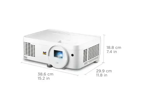 Viewsonic LS510WH-2 3000 LmX WXGA lazer proyektor Keng rangdagi ranglar va Biznes va ta'lim uchun 360 darajaga yo'naltirish - 5