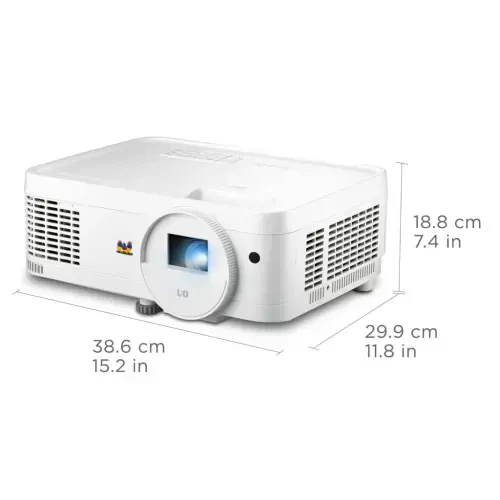 Viewsonic LS510WH-2 3000 Lumens WXGA Laser Projector with Wide Color Gamut and 360-Degree Orientation for Business and Education - 1