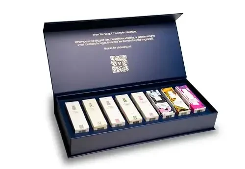 Vilicci Car Air Freshener | Full Collection Set | Luxurious Auto Perfume | Premium Hanging Air Freshener | Long Lasting Fragrance for Auto and Home | 8 Bottle of Car Scents 