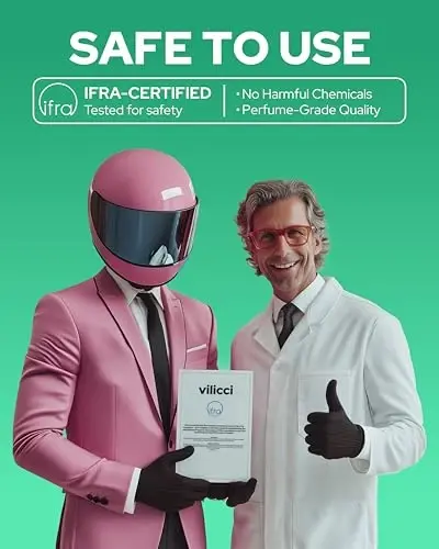 Vilicci Tobacco Vanilla Car Air Freshener – Premium Auto Perfume & Car Diffuser | Sophisticated & Timeless Scent | Long-Lasting Up to 120 Days | Odor Eliminating | Vegan, Cruelty-Free Car Perfume - 5