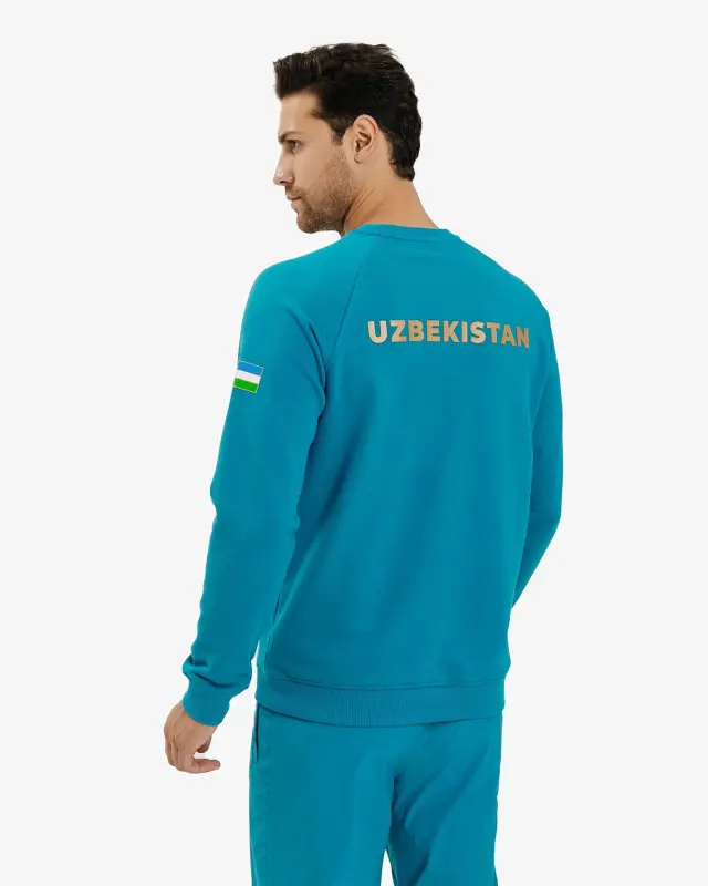 VILLAGE OLYMPIC Sweatshirt - HARBOR BLUE - 1