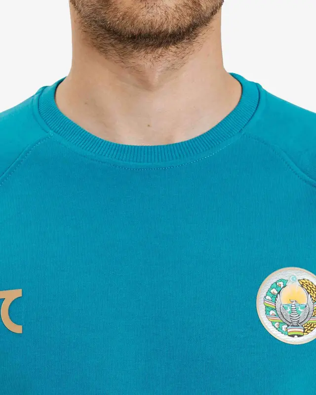 VILLAGE OLYMPIC Sweatshirt - LİMAN MAVİSİ - 7