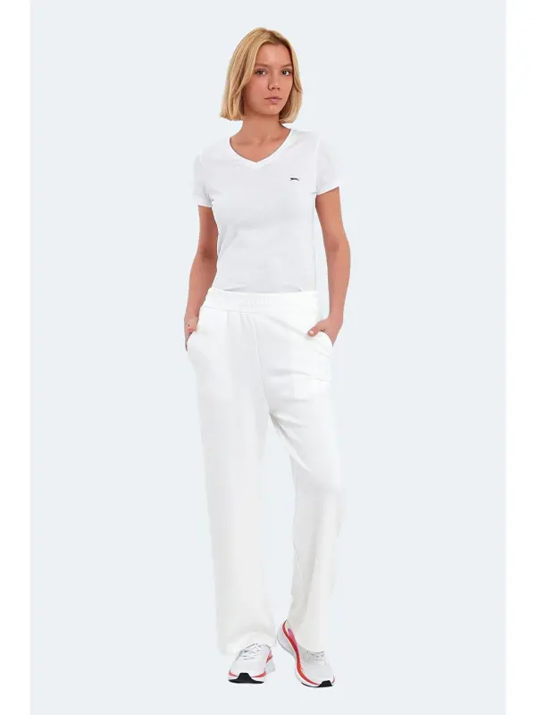 Vılle Women's Sweatpants Ecru-Ecru - 3