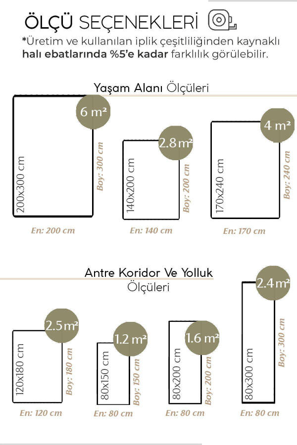 Vime 10 Doğal Jüt Halı Yolluk El Dokuma Jüt Kilim Hasır Halı Dekor Otantik Halı Bohem El Halısı - 19