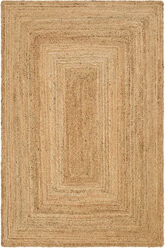 Vime 10 Natural Jute Rug Runner Handwoven Jute Kilim Straw Rug Decor Authentic Rug Bohemian Handwoven Rug - COOL HALI (1)