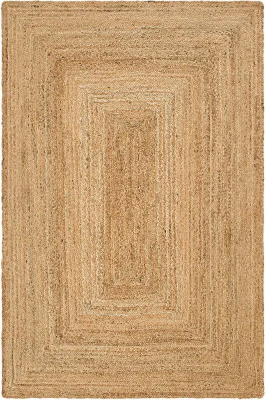 Vime 10 Natural Jute Rug Runner Handwoven Jute Kilim Straw Rug Decor Authentic Rug Bohemian Handwoven Rug - 2