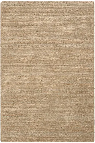 Vime 12 Natural Jüt Halı Yolluk El Dokuma Jüt Kilim Hasır Halı Dekor Otantik Halı Bohem El Halısı - Natural - 1