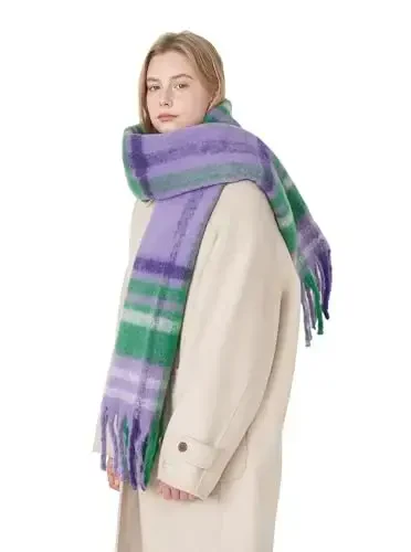 Vintage ayollar uchun sharflar Kechki liboslar uchun iliq ro'mollar va o'ralmalar Yumshoq poncho palto Qalin CasModazoneere o'rami qulay 2025 - Vintage