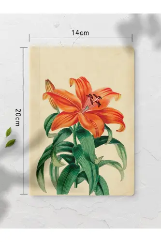 Vintage Daftar To'plami - 4 Dona - 14cm 20cm - 64 Sahifa - Chizg'isiz-Vintage - 6