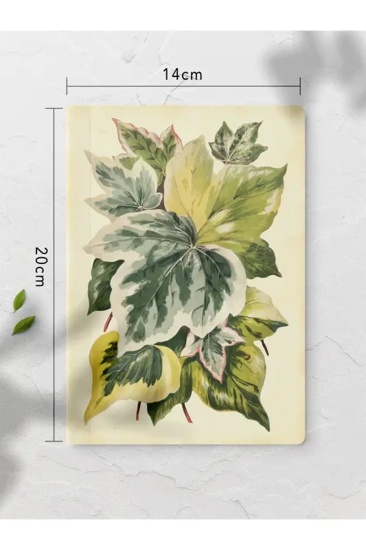 Vintage Daftar To'plami - 4 dona Journal Notebook - Daftar - 14sm*20sm - 64 Sahifa-Vintage - 4