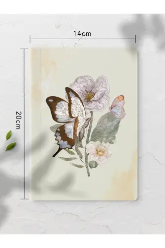 Vintage Daftar To'plami - 4 dona Journal Notebook - Daftar - 14sm*20sm - 64 Sahifa-Vintage - 6