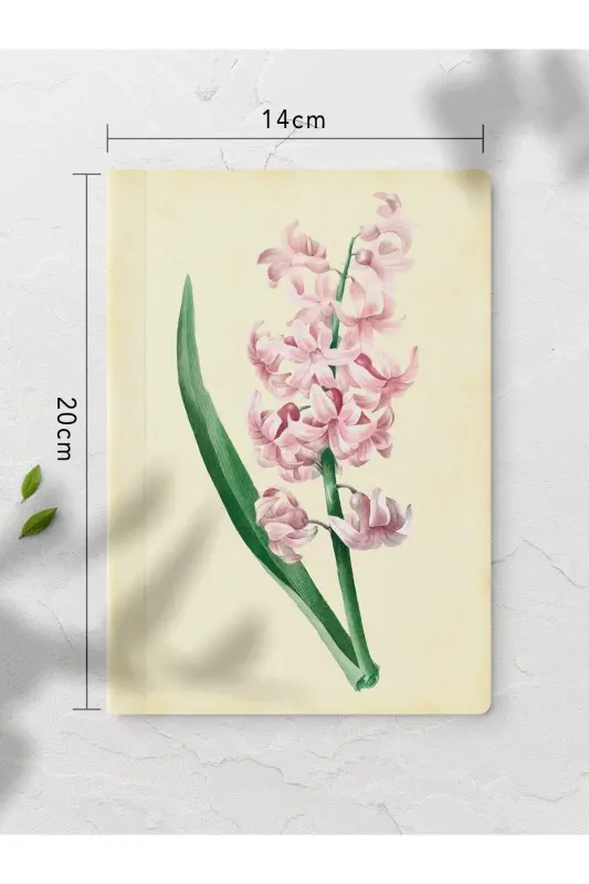 Vintage Defter Seti - 4 Adet - 14cm 20cm - 64 Sayfa - Çizgisiz-Vintage - 4