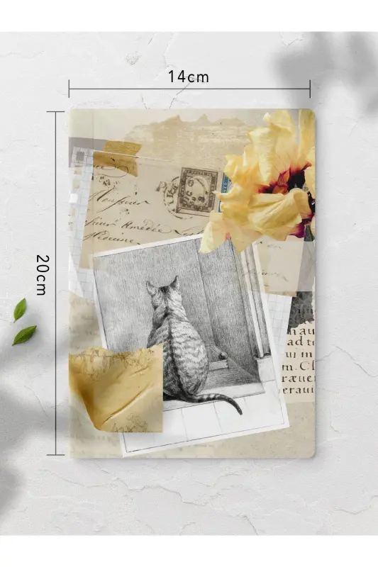 Vintage Notebook Set - 4 Notebooks - Journal Notebook - 14cm*20cm - Vintage - 5