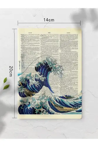 Vintage Notebook Set - 4 Pieces - 14cm*20cm - 64 Pages - Unlined - Vintage - 3