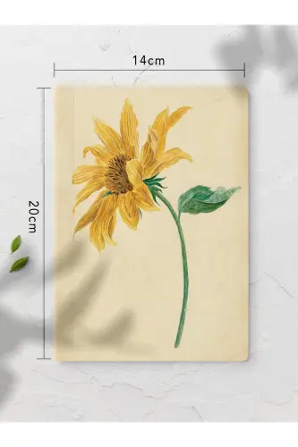 Vintage Notebook Set - 4 Pieces - 14cm*20cm - 64 Pages - Unlined - Vintage - 4