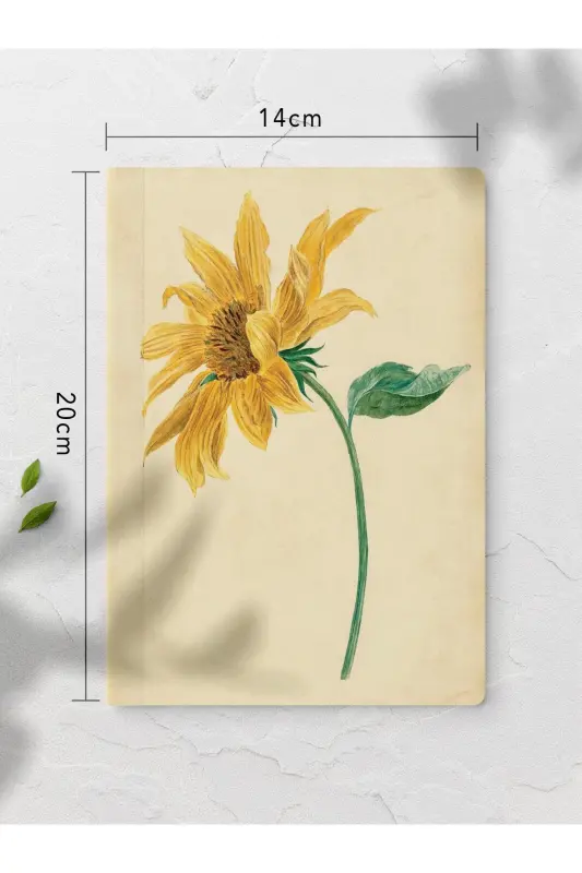 Vintage Notebook Set - 4 Pieces - 14cm*20cm - 64 Pages - Unlined - Vintage - 4