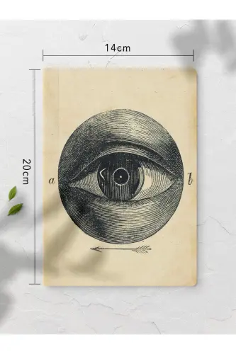 Vintage Notebook Set - 4 Pieces - 14cm*20cm - 64 Pages - Unlined - Vintage - 6