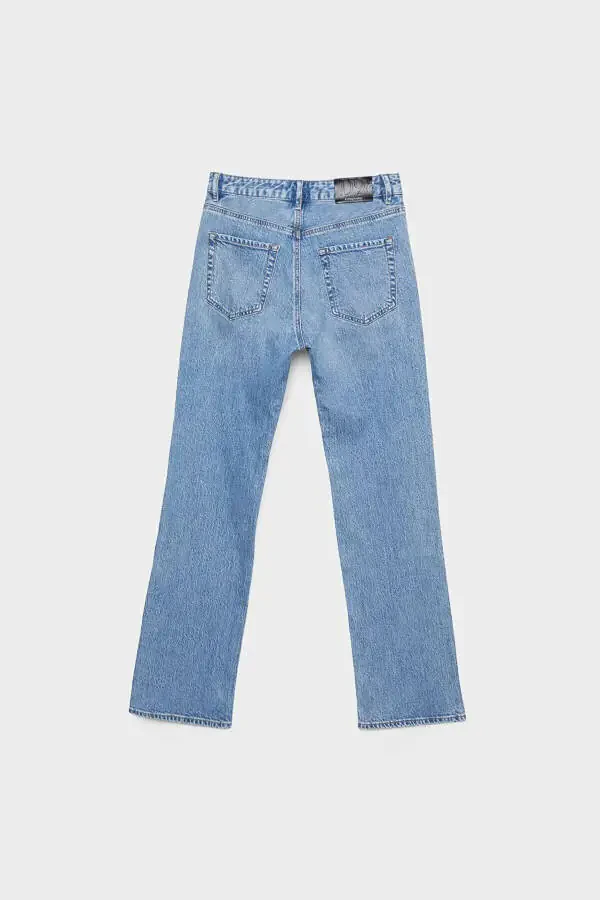 Винтажные джинсы D98 прямого кроя - 6