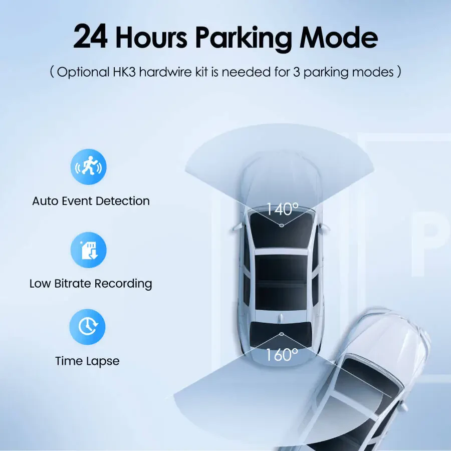 VIOFO A129 Plus Duo | Dashcam Front and Rear | 2K 1440P 60FPS + 1080P 30FPS | GPS Wi-Fi Parking Mode - 4