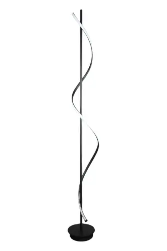 Violet Modern Design Black Color Daylight Led Living Room - Bedroom Led Floor Lamp - Black - 4