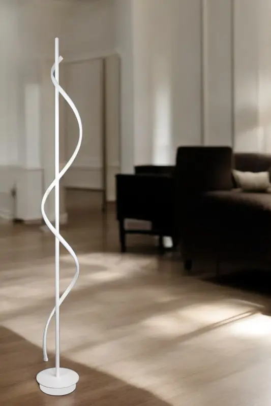 Violet Modern Design White Color Daylight Led Living Room - Bedroom Led Floor Lamp-White - 3
