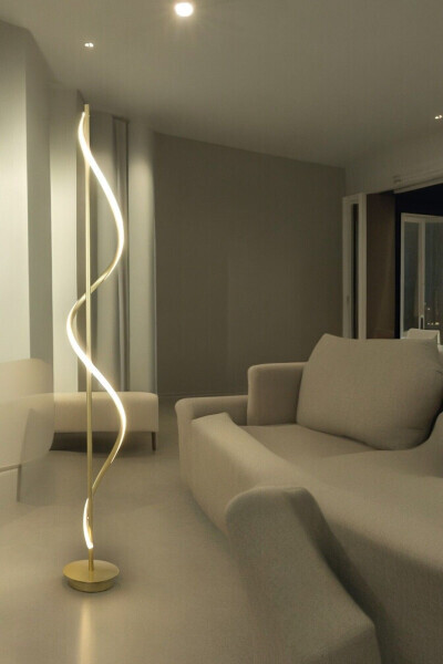 Violet Zamonaviy Dizayn Antik Rangdagi Kunduzli Yoritilgan Salon - Yotoq Xonasi LED Lampa - FER AVIZE (1)