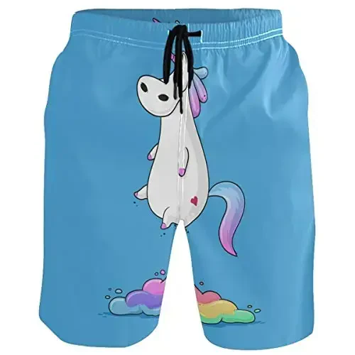 visesunny Men Swim Trunks Swimming Beach Surfing Board Shorts Swimwear Quick Dry Mesh Lining Bathing Suits with Pockets 