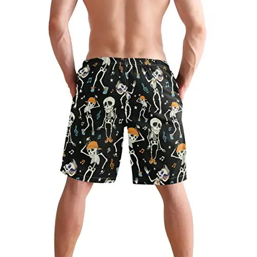 visesunny Men Swim Trunks Swimming Beach Surfing Board Shorts Swimwear Quick Dry Mesh Lining Bathing Suits with Pockets - VISESUNNY (1)