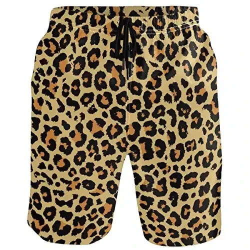 visesunny Men Swim Trunks Swimming Beach Surfing Board Shorts Swimwear Quick Dry Mesh Lining Bathing Suits with Pockets 