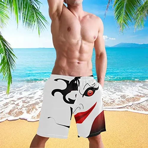 visesunny Men Swim Trunks Swimming Beach Surfing Board Shorts Swimwear Quick Dry Mesh Lining Bathing Suits with Pockets - 5