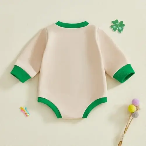 VISGOGO Chaqaloq O'g'il Bola Katta Romper Sviter Bodysuits Uyga Kelish Kiyimi Neytral Kiyimlar - 6